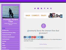 Tablet Screenshot of mommymakestime.com